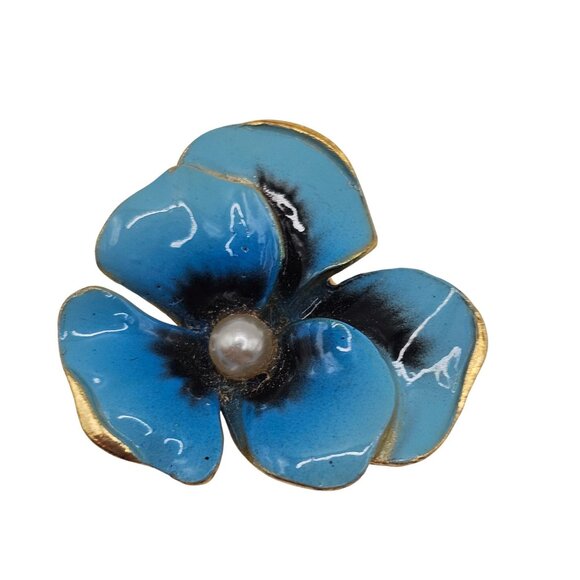 VTG Brooch 3PC Set Silver Tone Whimsy Fairycore Enchanting Butterfly Florals Pin - Picture 9 of 13